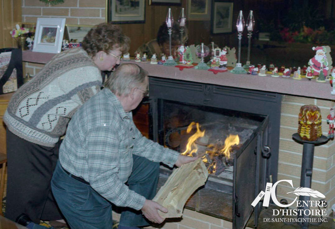 Un certain nombre de familles ont été en mesure de demeurer à la maison en utilisant un système de chauffage d'appoint.