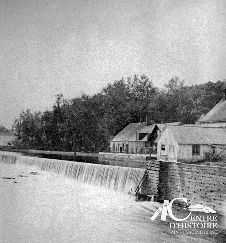 Le moulin à farine de Saint-Hyacinthe.