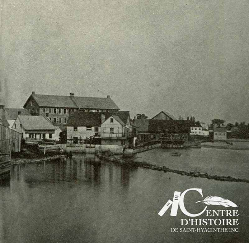 La Compagnie manufacturière vers 1865.