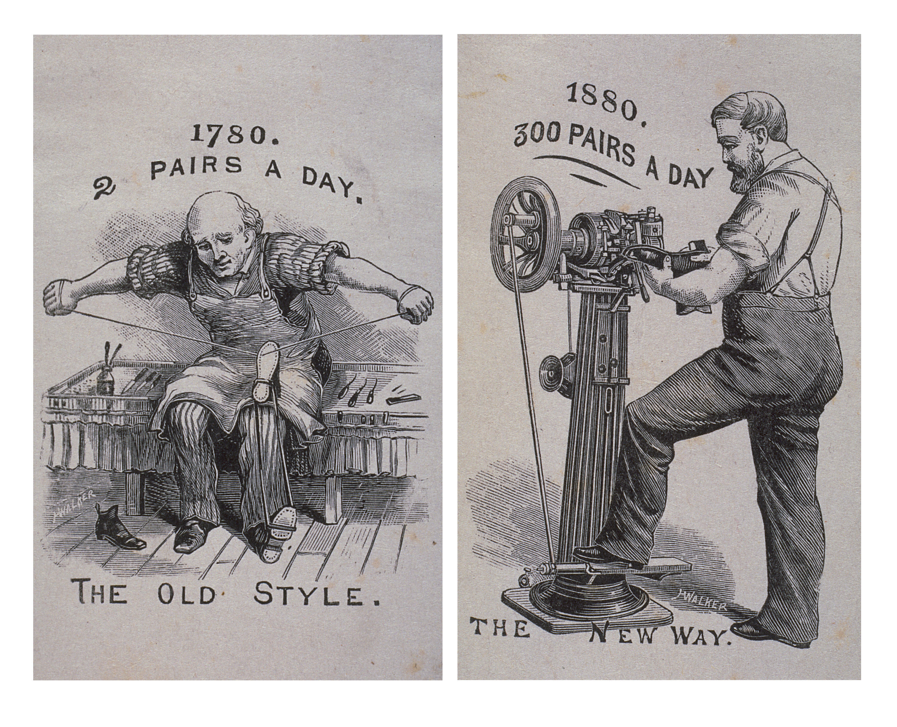 Gravure sur bois par John Henry Walker en 1880.