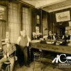 Les bureaux de la direction de la compagnie de chaussure J.-A. et M. Côté vers 1912.