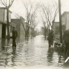 Inondation sur la rue Duclos