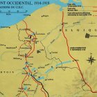 Les lignes de front 1914-1918
