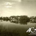 Vue du centre-ville vers 1860