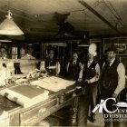 Les dirigeants de la tannerie Duclos et Payan vers 1912.