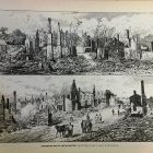 Les ravages de l'incendie