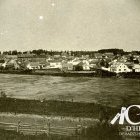 Vue du centre-ville vers 1860