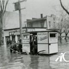 Inondation au coin des rues Saint-Amand et Concorde