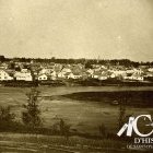 Vue du centre-ville vers 1860